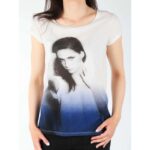 Lee Photo Tee Cloud Dancer T-shirt L40IAUHA – Obrázok 6