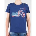 Wrangler S/S Biker Flag Tee W7A53FK 1F – Obrázok 4