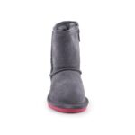 BearPaw Emma Toddler Zipper Jr 608TZ-903 Charcoal Pomberry Winter Boots – Obrázok 2