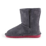 BearPaw Emma Toddler Zipper Jr 608TZ-903 Charcoal Pomberry Winter Boots – Obrázok 4