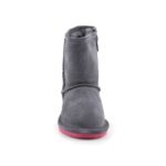 BearPaw Emma Toddler Zipper Jr 608TZ-903 Charcoal Pomberry Winter Boots – Obrázok 8