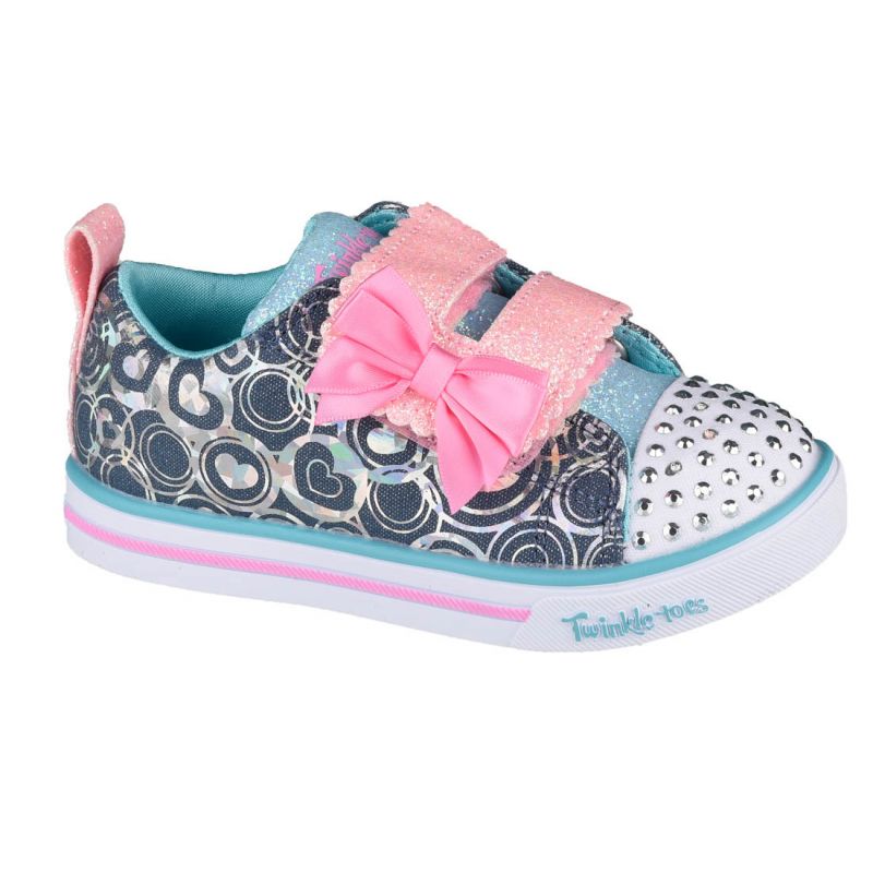 B2B-661577-0 Skechers Sparkle Lite-Lil Heartsland Jr 314754N-DMLT shoes – Obrázok 1