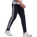 adidas Essentials Fleece Tapered Cuff 3-Band M GK8823 pants – Obrázok 3
