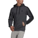 adidas Essentials Fleece 3-Stripes Hoodie M GK9082 – Obrázok 2