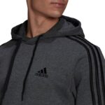 adidas Essentials Fleece 3-Stripes Hoodie M GK9082 – Obrázok 11
