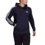 adidas Essentials Fleece 3-Stripes Hoodie M GK9073 – Obrázok 16