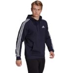 adidas Essentials Fleece 3-Stripes Hoodie M GK9073 – Obrázok 17