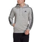 adidas Essentials Fleece 3-Stripes Hoodie M GK9084 – Obrázok 16