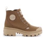 Palladium Pallabase Twill Butternut W 96907-204-M Shoes – Obrázok 11