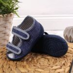 Boys' slippers and sandals, navy blue Nazo – Obrázok 12