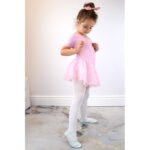 Jr Nazo Leather Dance Ballet Shoes with Elastic Bands White – Obrázok 10
