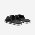 Kubota men's beach flip-flops with Velcro for swimming pools, black – Obrázok 2