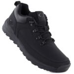 Women's black worker boots with socks Sabatina – Obrázok 33
