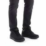 Women's black worker boots with socks Sabatina – Obrázok 37