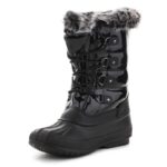 Geographical Norway Jenny Black Winter Boots – Obrázok 4