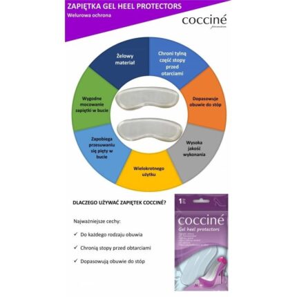 Coccine DA0288 gel heel counter