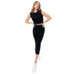 Justhype Sweat Midi Skirt Loungewear Set W LABON008 – Obrázok 3