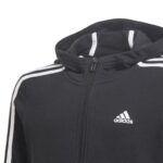 adidas Essentials 3S Full-zip Hoodie Jr GQ8356 – Obrázok 3