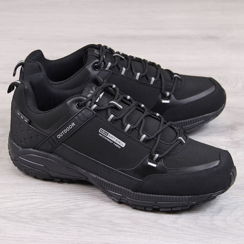 B2B-774491-0 DK DK11A waterproof black trekking shoes – Obrázok 1