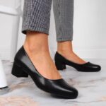 Black block heels by Sergio Leone – Obrázok 5