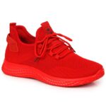 NEWS M EVE266B red textile sports shoes – Obrázok 10