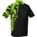Harrows Rapide Black and Green Polo Shirt