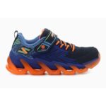 Skechers S Lights Jr 400130L-NVOR shoes – Obrázok 4