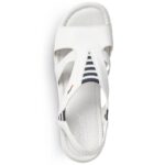 Rieker W V02Y5 wedge sandals white – Obrázok 17