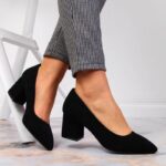 Sergio Leone W SK358A black high heel pumps – Obrázok 13