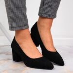 Sergio Leone W SK358A black high heel pumps – Obrázok 3