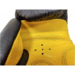 (W) TOP TEN FIGHT RTT-2 Boxing Gloves 10 oz Black and Yellow – Obrázok 3