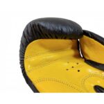 (W) TOP TEN FIGHT RTT-2 Boxing Gloves 10 oz Black and Yellow – Obrázok 10