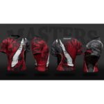 Masters Training Shirt M MFC DARK SIDE "CRACKED" 06122-M – Obrázok 5