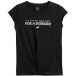 T-shirt 4F Jr HJL22 JTSD010 20S – Obrázok 3