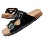 Abeba Sandals Black W 8088 Work Flip-Flops – Obrázok 2