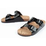 Abeba Sandals Black W 8088 Work Flip-Flops – Obrázok 9