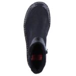 Comfortable, insulated ankle boots with zippers Rieker W RKR555 – Obrázok 11