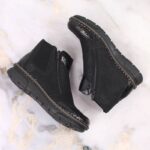 Comfortable, insulated ankle boots with zippers Rieker W RKR555 – Obrázok 7