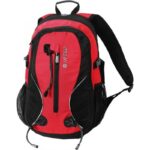 Hi-Tec Mandor 20 L red and black hiking backpack