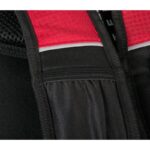 Hi-Tec Mandor 20 L red and black hiking backpack – Obrázok 3