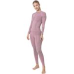 Thermoactive leggings 4F light pink W H4Z22 BIDB030D 53S – Obrázok 7