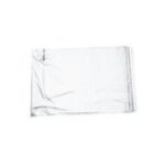 Bag with self-adhesive PE flap