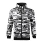 Malfini Camo Zipper M MLI-C1932 sweatshirt – Obrázok 3