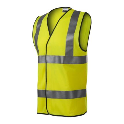 HV Bright Rimec MLI-9V397 fluorescent yellow reflective vest