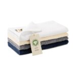 Small Unisex Organic Towel (GOTS) (Gray)