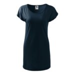Malfini Love W Dress MLI-12302 Navy Blue – Obrázok 4