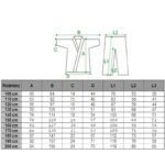 Kimono Masters karate kyokushinkai 8 oz - 180 cm 06198-150 – Obrázok 2