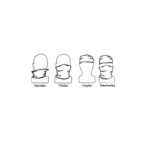 Hi-Tec Aras Hi-000167 scarf, neck warmer, hat – Obrázok 2