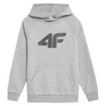 4F Jr sweatshirt 4FJSS23TSWSM220 cool light gray – Obrázok 2