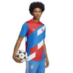 adidas FC Bayern Pre-Match JSY M HU1261 T-shirt – Obrázok 3